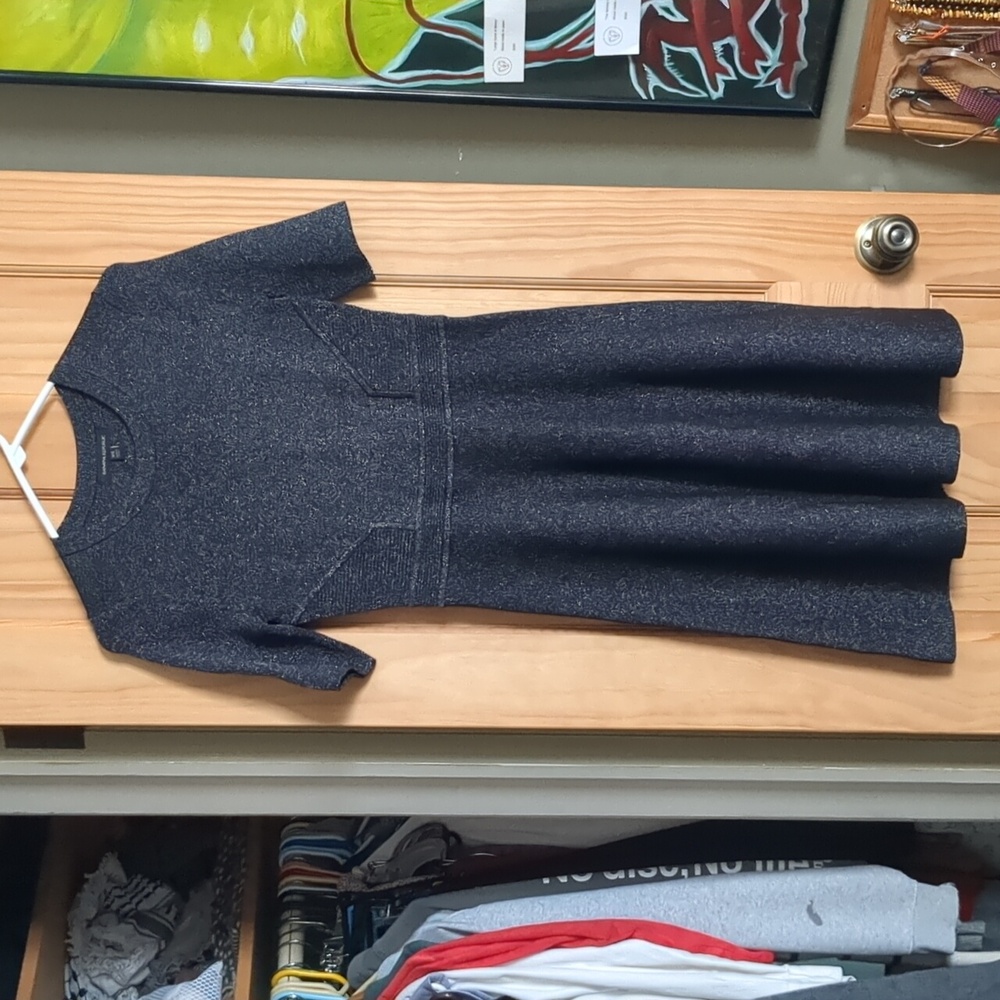 Banana Republic metal fiber dress